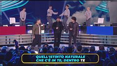 Raf, Martin e Giuseppe cantano "Battito Animale"