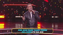 Enrico canta "Sei un mito"