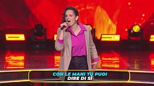 Blanca canta "Con le mani"