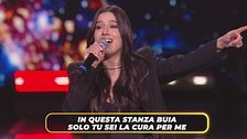 Giada canta "La cura per me"