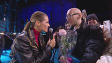 Una rosa per Michelle Hunziker