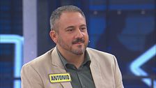 Antonio al gioco finale