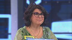 Monica al gioco finale