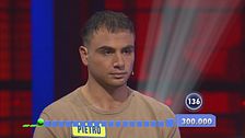 Pietro al gioco finale
