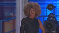 La controfigura di Marcella Bella