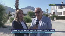 Trapani, 12enne tenta di accoltellare un professore in classe