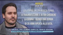 Garlasco, i post di Andrea Sempio sul forum di seduzione