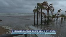 Il ritorno del maltempo, allerta gialla in otto regioni