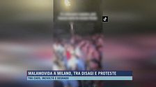 Malamovida a Milano, tra disagi e proteste