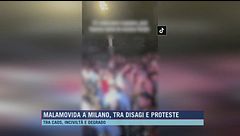 Malamovida a Milano, tra disagi e proteste