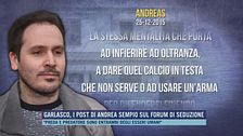 Garlasco, i post di Andrea Sempio sul forum di seduzione