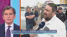 Caorle, lo sciopero dei pescherecci a causa del caro gasolio