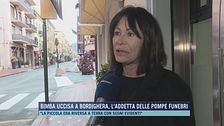 Bimba uccisa a Bordighera, l'addetta delle pompe funebri