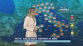 Meteo, sole al sud e temporali al nord