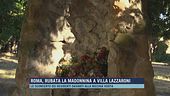 Roma, rubata la Madonnina a Villa Lazzaroni
