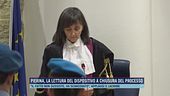 Pierina, la lettura del dispositivo a chiusura del processo