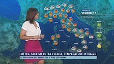 Meteo, sole su tutta l'Italia, temperature in rialzo