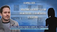 Garlasco, l'intercettazione di Sempio del 14 aprile 2025