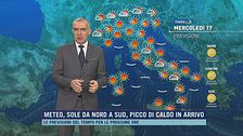 Meteo, sole da nord a sud, picco di caldo in arrivo