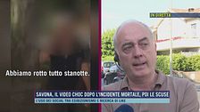Savona, il video choc dopo l'incidente mortale, poi le scuse