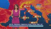 Meteo, prosegue l'ondata di caldo, picchi fino a 38°