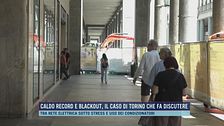 Caldo record e blackout, i caso di Torino che fa discutere