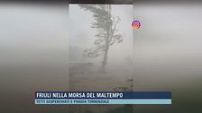 Friuli nella morsa del maltempo