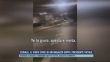 Ceriale, il video choc di un ragazzo dopo l'incidente fatale