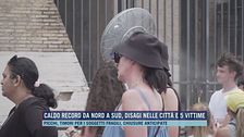 Caldo record da nord a sud, disagi nelle città e 5 vittime