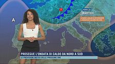 Prosegue l'ondata di caldo da nord a sud
