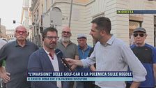 "L'invasione" delle golf-car e la polemica sulle regole