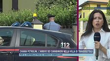 Chiara Petrolini, l'arrivo dei Carabinieri nella villa di Traversetolo