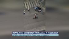 Milano, rissa con i bastoni tra maranza in viale Padova