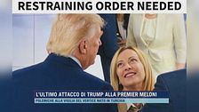 L'ultimo attacco di Trump alla premier Meloni
