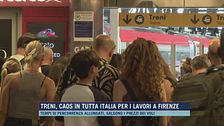Treni, caos in tutta Italia per i lavori a Firenze