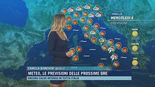 Meteo, le previsioni delle prossime ore
