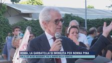 Roma, la Garbatella si mobilita per nonna Pina