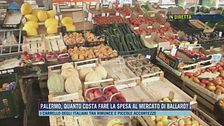 Palermo, quanto costa fare la spesa al mercato di Ballarò?