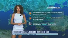 Prosegue l'ondata di caldo da nord a sud