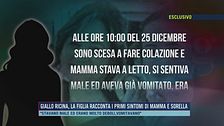 Giallo ricina, la figlia racconta i primi sintomi di mamma e sorella