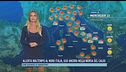 Calo delle temperature e temporali al nord