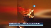 Incendi in Sicilia, le immagini dall'Agrigentino
