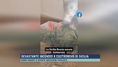 Devastante incendio a Castronovo di Sicilia