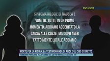 Morte per la ricina, la testimonianza di Alice sul cibo sospetto