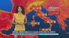 Meteo, forte ondata di caldo africano in arrivo