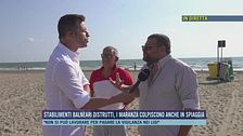 Stabilimenti balneari distrutti, i maranza colpiscono anche in spiaggia