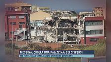 Messina, crolla una palazzina: sei dispersi