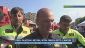 Crollo palazzina Messina,  intera famiglia sotto le macerie