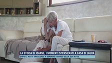 La storia di Joanne, i momenti spensierati a casa di Laura