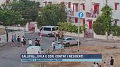 Gallipoli, urla e cori contro i residenti